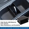 Tumukiw Center Console Cup Holder Insert Divider Storage Box Compatible