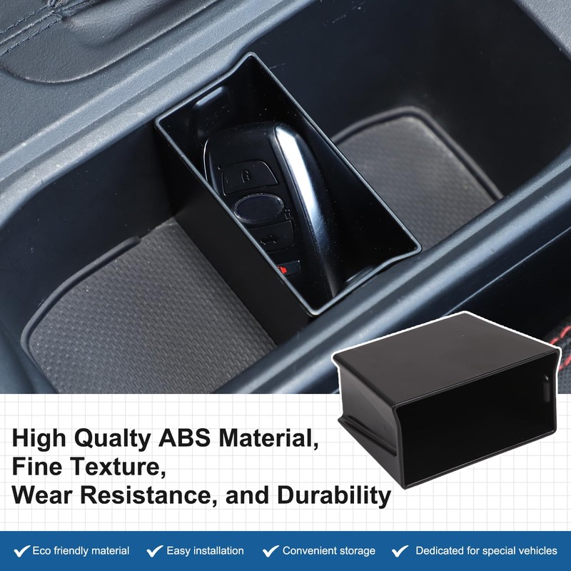 Tumukiw Center Console Cup Holder Insert Divider Storage Box Compatible