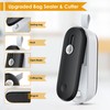 FEPPO FEPPO Mini Bag Sealer, 2 in 1 Heat Sealer