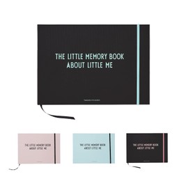 Design Letters Little Memory Book for First 7 Years | Baby Photo Album Book with Envelop & Bookmark | Baby Memory Book Unisex | Baby Journal with Wood Free Paper | Keepsake Record Book for Baby Shower