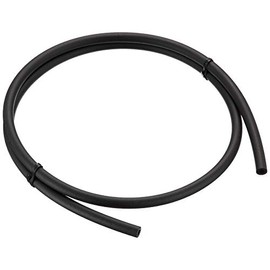 Kijima 105-0884 Motorcycle, Motorcycle Parts, Oil-Resistant Rubber Hose, Gasoline Compatible, Oil Resistant Temperature 222°F (100°C), Black, φ1.6 x 3.1 ft (4.0 x 8.0 x 1 m) Cut