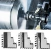 3Pcs K11-125 Lathe Chuck 3 Jaw Chuck Outside Three-Jaws Chuck