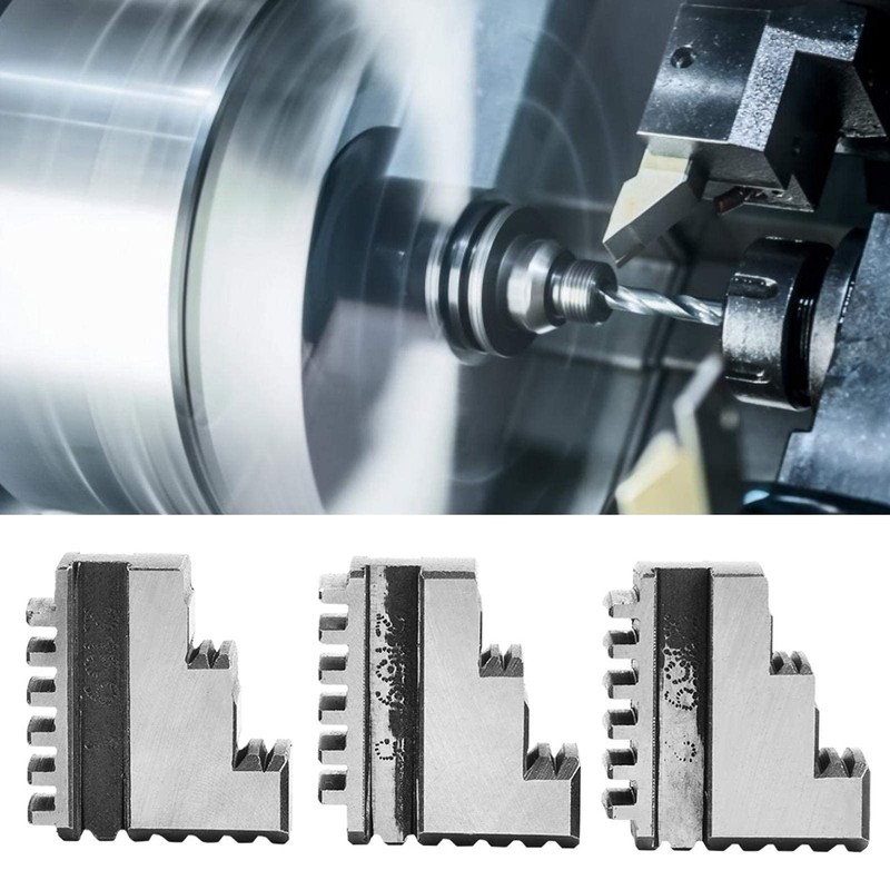 3Pcs K11-125 Lathe Chuck 3 Jaw Chuck Outside Three-Jaws Chuck