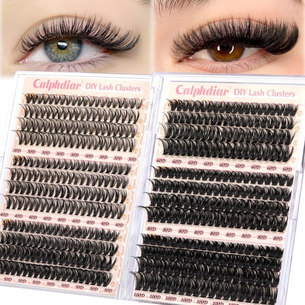 Calphdiar Eyelash Clusters 30D+40D+50D+60