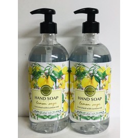 Home & Body Co. 2-Pack Lemon Sage Hydrating Hand Soap with Lemon Oil 21.5 fl oz Each