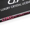 D.A.D SB195-01-02 DAD Garson Crystal License Frame II Rear Model