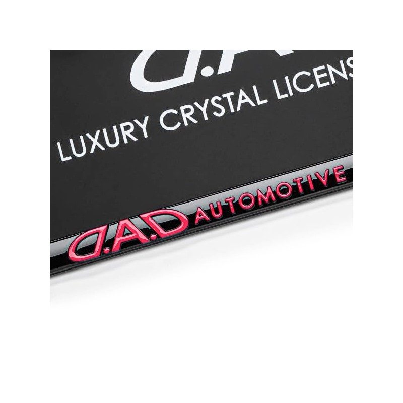 D.A.D SB195-01-02 DAD Garson Crystal License Frame II Rear Model