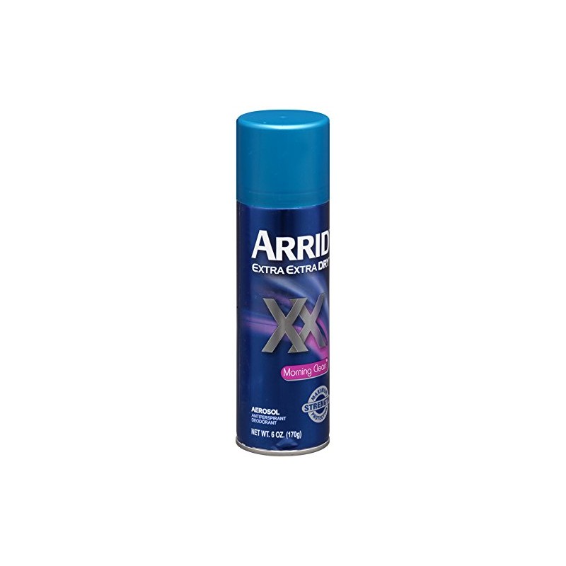 Arrid XX Anti-Perspirant and Deodorant Spray Morning Clean, 6 Ounce