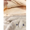 2-Pack Adorable Elephant & Rabbit Hooded Baby Towels - Ultra