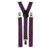 BRACES SUSPENDERS ADJUSTABLE PLAIN NEON SKULL PIANO MEN WOMENS UNISEX
