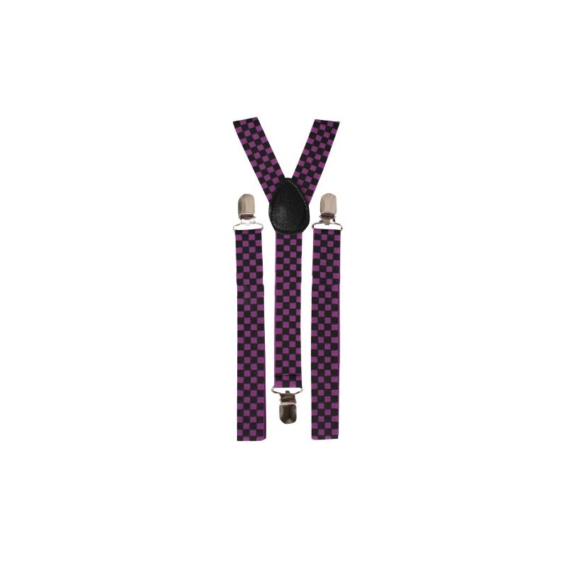 BRACES SUSPENDERS ADJUSTABLE PLAIN NEON SKULL PIANO MEN WOMENS UNISEX