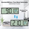 Xflyee 14.5'' Large Digital Wall Clock Battery Operated with Jumbo