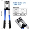 Sanuke Battery Cable Lug Crimping Tool for AWG 8 6