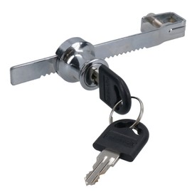 Terrarium Sliding Lock With Key for Security for Glass Vivarium/Terrarium Doors