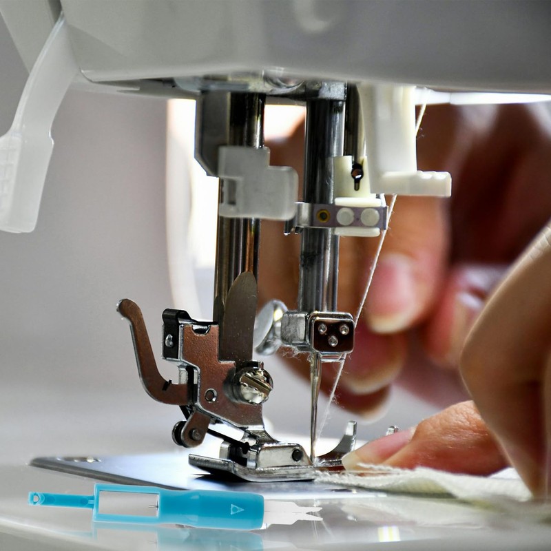 Tabanzhe 2PCS Sewing Machine Needle Threader-2PCS Automatic Needle Inserter Easy