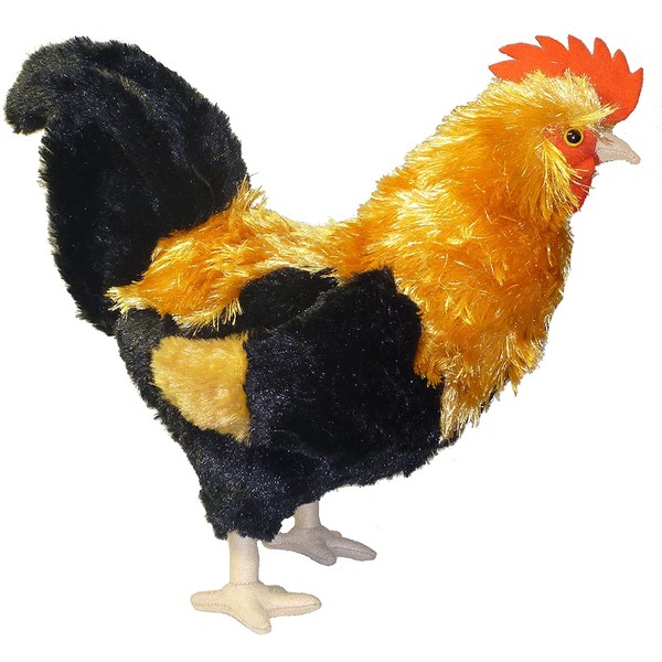 Adore 14" Standing Valiant The Rooster Chicken Plush Stuffed Animal Toy