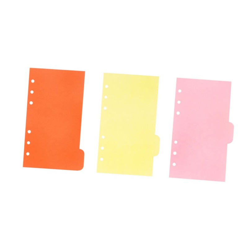 Operitacx Pack of 12 Notebook Refill Tabs Refill for Spiral