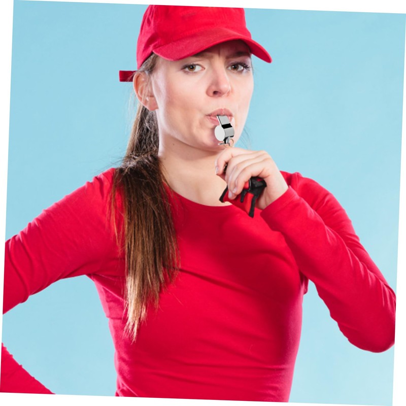 Sosoport Soccer Referee Kit Yellow Red Cards Whistles Score Sheet