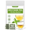 Premium 50 Holy Basil Tea Bags, Made with 100% Natural