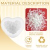 1Pcs Heart-Shaped Candle Molds Silicone for Flower/Soap/Chocolate/Resin