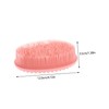 PACKOVE 3Pcs Silicone Body Scrubber Double Sided Exfoliating Bath Brush