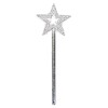 AKOAK Star Wand,13 Inches Silver Fairy Princess Angel Wand