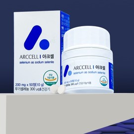 Selenium Accel 200mg x 50 tablets Inorganic Selenase Antioxidant / 셀레늄 아크셀 200mg x 50정 무기 셀레나제 항산화