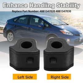 JUUDDENPARTS 2 Pcs 4881547020 Front Stabilizer Bar Bush Kit, Replacement for Toyota Prius 1.8 2009-2015 Prius Plus 2011-on, Replaces 4881547030