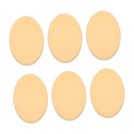 6pcs Puff Makeup Sponges Foundation Sponge Facial Sponge Face Puff Facial Powder Puff Makeup Sponge Powder Puff Oval Makeup Sponge Supple Makeup Pads Mix Cream