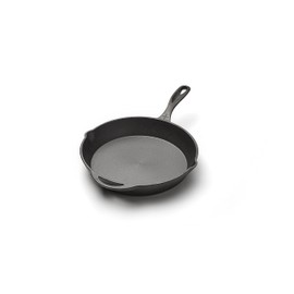 Barebones 12-Inch Cast Iron Skillet - Non Stick Frying Pans - Camping Skillet