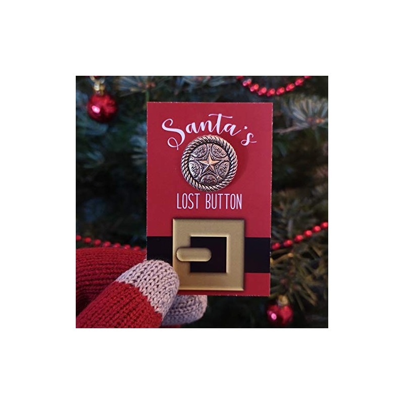 The Shelf Shack Santa's Lost Button - Father Christmas' Golden