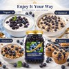 Freeze-Dried Whole Blueberries (6.6 oz / 187g) - Natural Crunchy