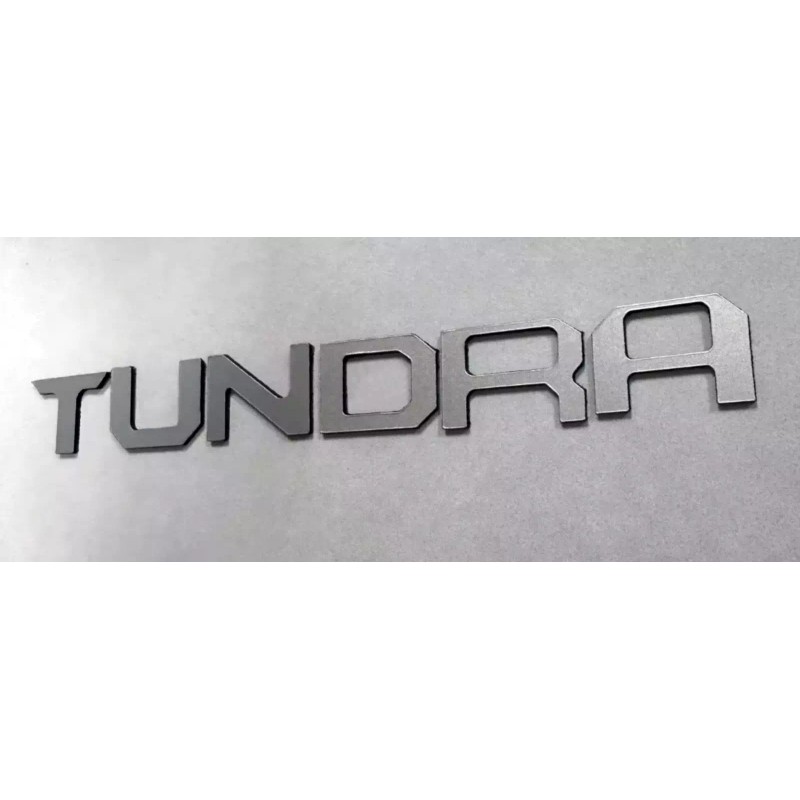 Advanced Trims ALUM DASHBOARD PLASTIC LETTERS FOR TUNDRA 2022 2023