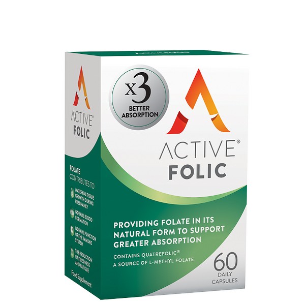 Active Iron Active Folic, 60 Caps