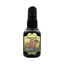 BEARD OF GOD - Woodsy Oud, 1oz Nourishing Beard Oil - Natural, Organic & Handcrafted in USA