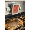 Sunartis ME216 Thermometer Plastic 8 x 4 x 4, Black/Stainless