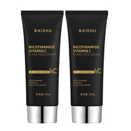 Nicotinamida Vitamina C Suero De Crema Facial Simple, Crema De Piel De Tubo Negro De Vitamina C De Niacinamida, Crema De Maquillaje Hidratante De...  