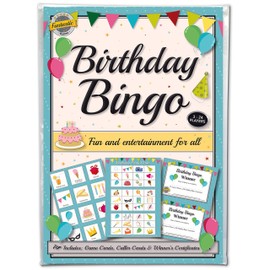 Funtastic Birthday Party Bingo Game - Groups of all ages will enjoy socialising with our lotto quiz set. A fun party accessory idea for everyone.