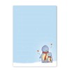 '"Penguins Mail Letter Notebook A5 Lined Paper (50 Sheets) Children,