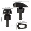 Unbranded USA 1PAIR WINDSHIELD WASHER FLUID NOZZLE JET SPRAYER SPRAY