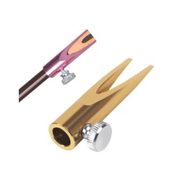 yacanova Flat Pencil Sharpener, Eye Pencil Sharpener, Eyebrow Pencil Sharpener, Nagi Sharpener, Auxiliary Tool (Gold)