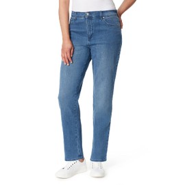 Gloria Vanderbilt womens Amanda Classic High Rise Tapered Jeans, Frisco, 20 Plus Short