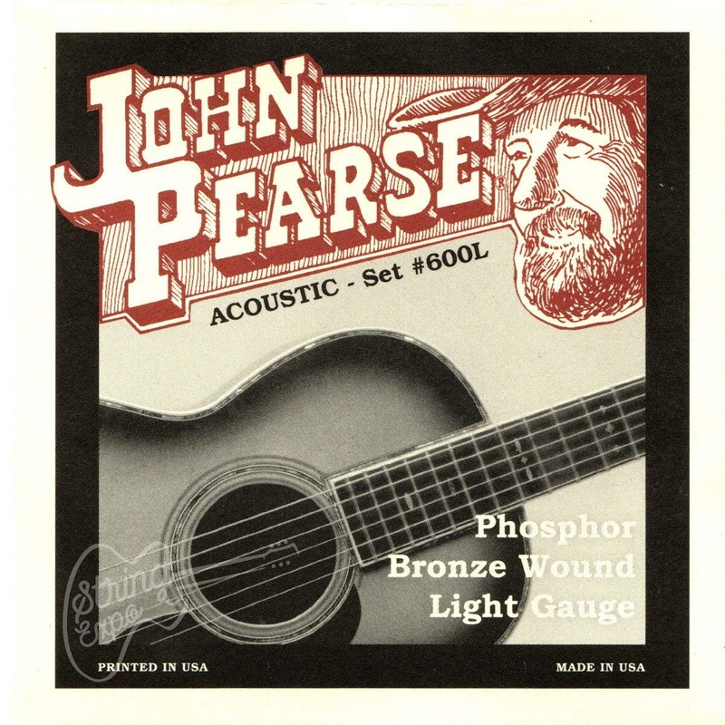 John Pearse Cuerdas de Guitarra Paquete de 3 Bronce Fósforo