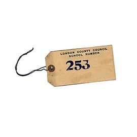 My Clever Kids Evacuee Tag - World War 2 - Replica