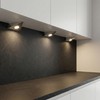 vislux Set of 3 LED Triangular Light Kitchen Light Stainless