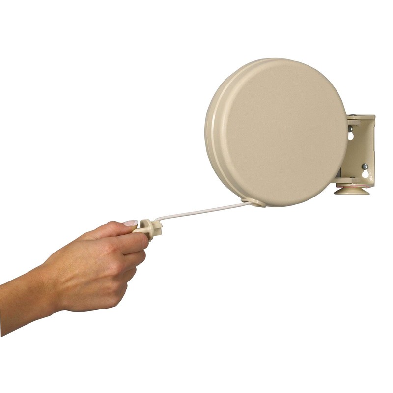 Household Essentials Single Line Retractable Clothesline for Hanging Laundry, 40
