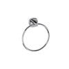 Croydex Flexi-Fix Bathroom Accessory Set Towel Ring, Robe Hook and