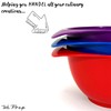 TQGEAR Mixing Bowl with spout and Handle | Set of