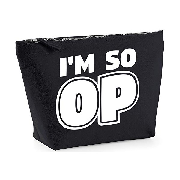 Hippowarehouse I'm so op printed make up cosmetic wash bag