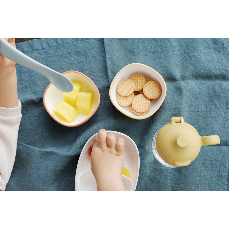 KINTO 26443 BONBO Snack Bowl 150ml Yellow Kids Baby Dishwasher